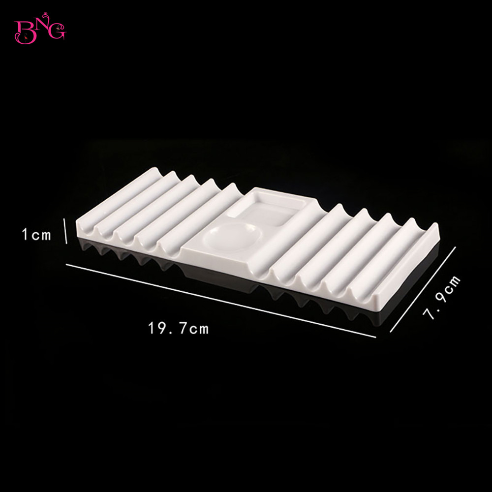 BNG 듀얼 폼 홀더 플라스틱 펜 스탠드 네일 아트 도 - Nail Art Kaki 리뷰 및 가격