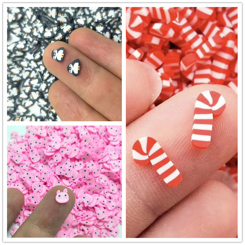 20g 폴리머 소프트 클레이 크리스마스 쿠키 맨 펭귄  - Nail Art For Men 리뷰 및 가격