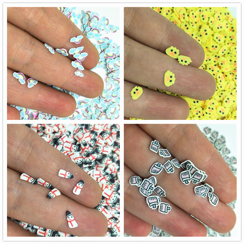 20g 폴리머 소프트 클레이 크리스마스 쿠키 맨 펭귄  - Nail Art For Men 리뷰 및 가격