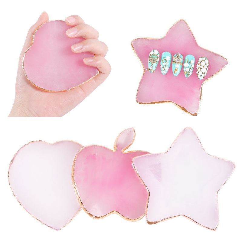 레진 아게이트 스톤 네일 아트 팔레트 인조 손톱 팁 색 - Nail Art Quotes 리뷰 및 가격
