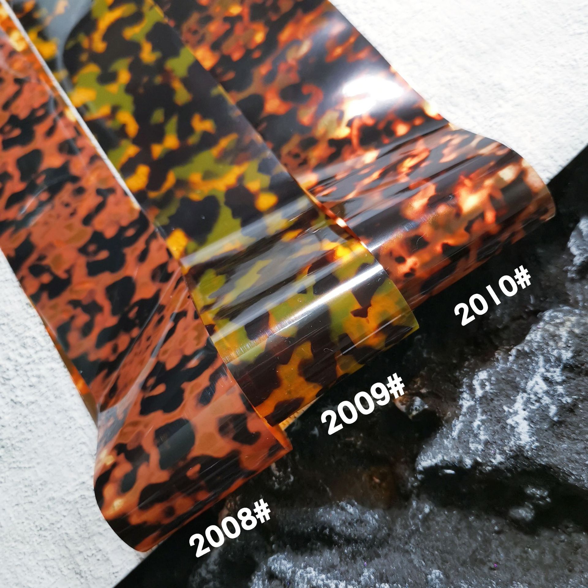 1 롤 100CM * 4CM 거북이 쉘 앰버 디자인 반 - Nail Art Zebra 리뷰 및 가격