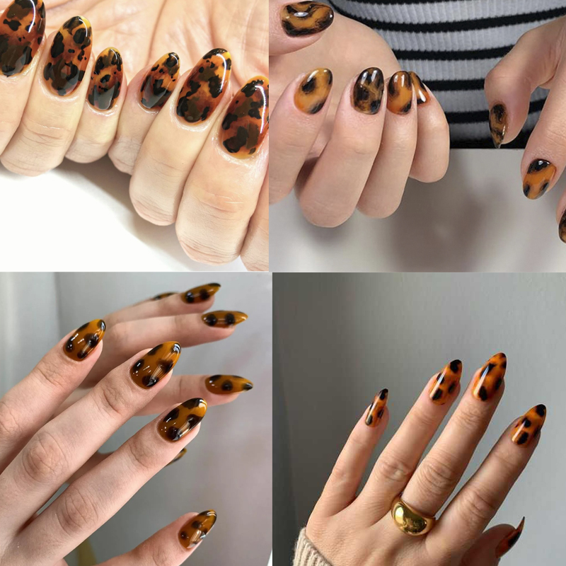 1 롤 100CM * 4CM 거북이 쉘 앰버 디자인 반 - Nail Art Zebra 리뷰 및 가격