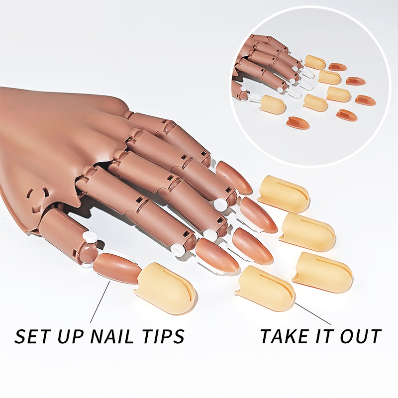 네일 연습용 손 가동 가능한 부품 팁 아트 용품 도구  - Nail Art Quotes 리뷰 및 가격