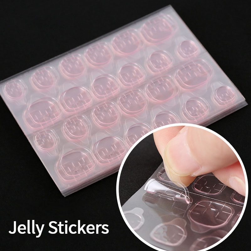 양면 네일 접착제 스티커 젤리 젤 접착제 틀린 손톱 손 - Nail Art Jelly 리뷰 및 가격