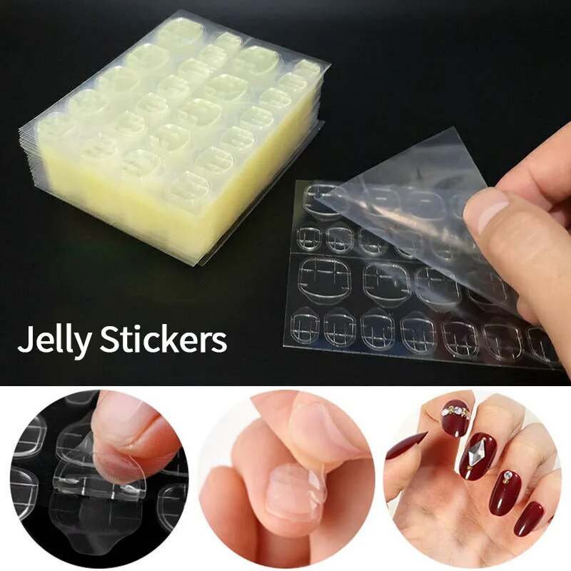 양면 네일 접착제 스티커 젤리 젤 접착제 틀린 손톱 손 - Nail Art Jelly 리뷰 및 가격